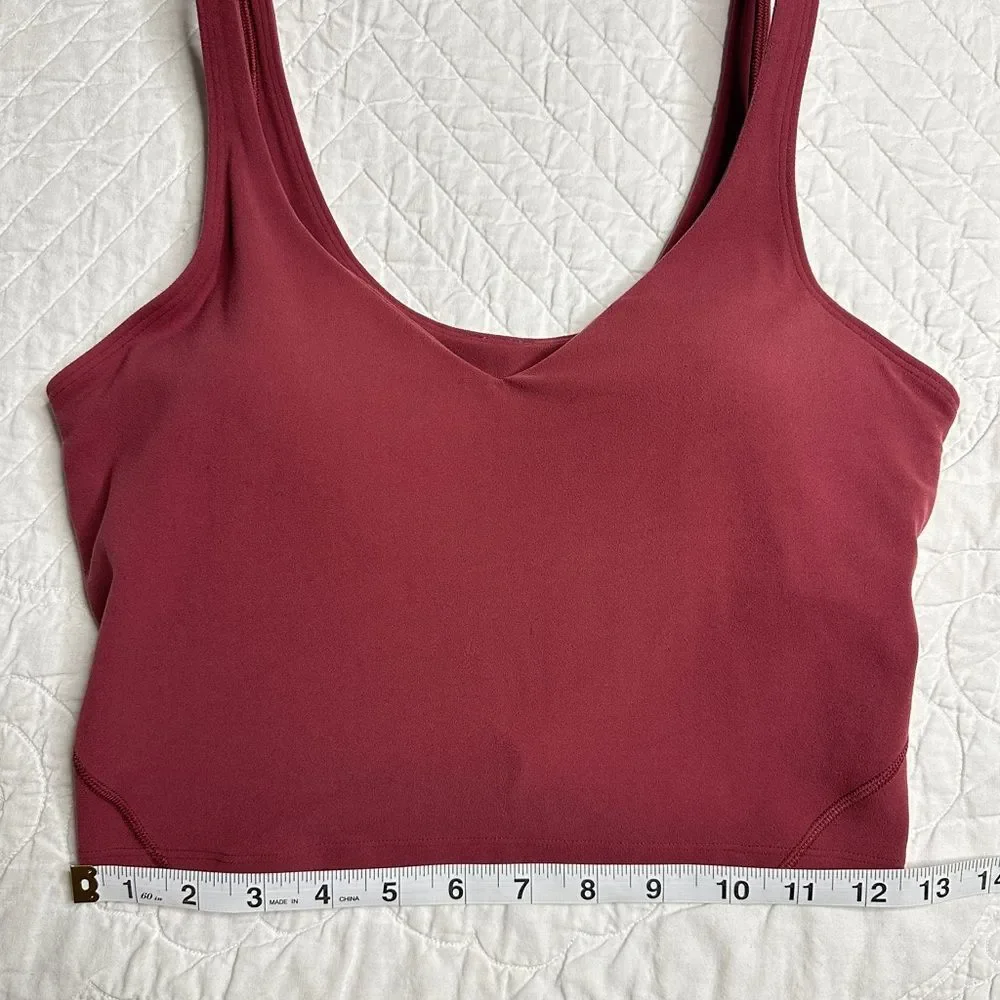 Lululemon Align Tank Top Mulled Wine Women’s 8 - Picture 7 of 13